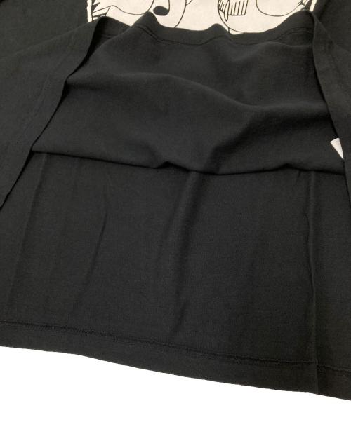 TAKAHIROMIYASHITA TheSoloIst.（タカヒロミヤシタ ザソロイスト）TAKAHIROMIYASHITA TheSoloIst. (タカヒロミヤシタ ザソロイスト) blackmeans (ブラックミーンズ) 別注プリントTシャツ ブラック サイズ:XXL 未使用品の古着・服飾アイテム