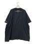 TAKAHIROMIYASHITA TheSoloIst. (タカヒロミヤシタ ザソロイスト) blackmeans (ブラックミーンズ) 別注プリントTシャツ ブラック サイズ:XXL 未使用品：18000円