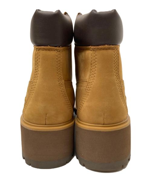 Timberland（ティンバーランド）Timberland (ティンバーランド) ヒールブーツ ベージュ サイズ:24.5cmの古着・服飾アイテム