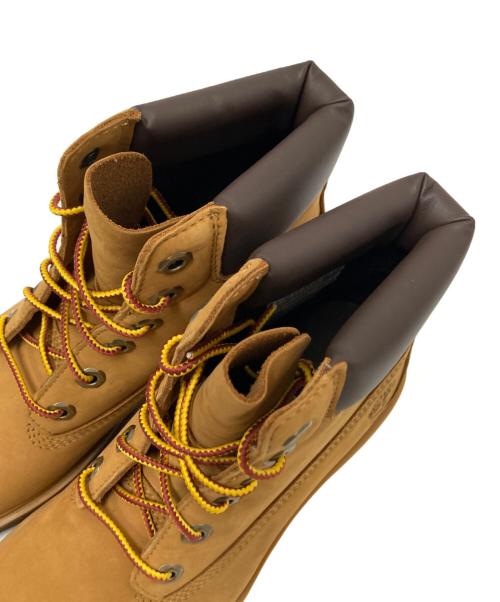 Timberland（ティンバーランド）Timberland (ティンバーランド) ヒールブーツ ベージュ サイズ:24.5cmの古着・服飾アイテム