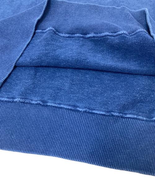 REMI RELIEF（レミレリーフ）REMI RELIEF (レミレリーフ) BEAMS PLUS (ビームスプラス) Cut Off Short Sleeve Sweat インディゴ サイズ:XLの古着・服飾アイテム