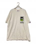 THE NORTHFACE PURPLELABELザ・ノースフェイス パープルレーベル）の古着「FFFES Graphic Tee」｜アイボリー