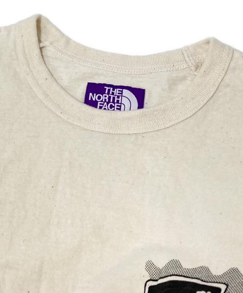 THE NORTHFACE PURPLELABEL（ザ・ノースフェイス パープルレーベル）THE NORTHFACE PURPLELABEL (ザ・ノースフェイス パープルレーベル) FFFES Graphic Tee アイボリー サイズ:Lの古着・服飾アイテム