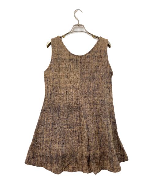 USAATO（ウサト）USAATO (ウサト) ノースリーブカットソー ブラウン サイズ:下記参照の古着・服飾アイテム