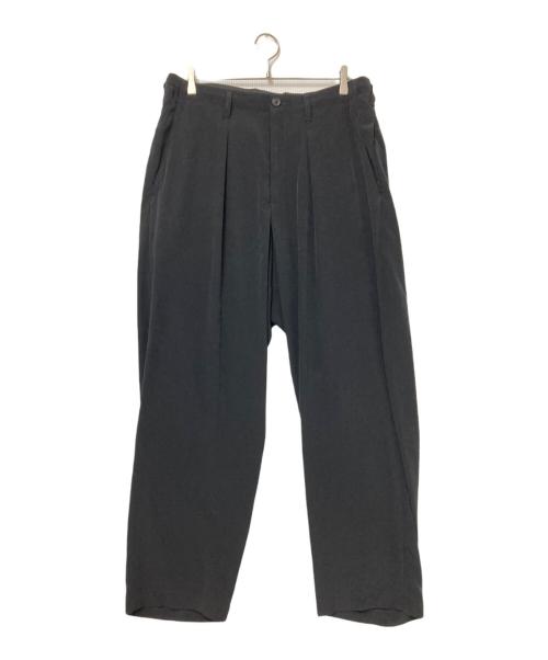 Yohji Yamamoto pour homme（ヨウジヤマモト プールオム）Yohji Yamamoto pour homme (ヨウジヤマモト プールオム) TA TUXEDO BC BUCKLE PANTS ブラック サイズ:2の古着・服飾アイテム