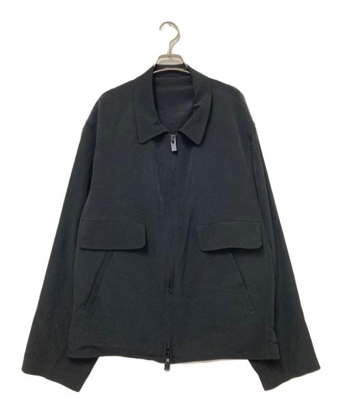 Yohji Yamamoto pour homme（ヨウジヤマモト プールオム）Yohji Yamamoto pour homme (ヨウジヤマモト プールオム) タキシード ファスナー ブルゾン ブラック サイズ:2の古着・服飾アイテム