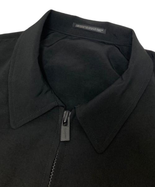 Yohji Yamamoto pour homme（ヨウジヤマモト プールオム）Yohji Yamamoto pour homme (ヨウジヤマモト プールオム) タキシード ファスナー ブルゾン ブラック サイズ:2の古着・服飾アイテム