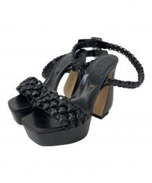 Si rossi（シーロッシ）の古着「ヒールサンダル」｜ブラック