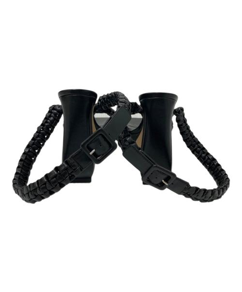 Si rossi（シーロッシ）Si rossi (シーロッシ) ヒールサンダル ブラック サイズ:36の古着・服飾アイテム