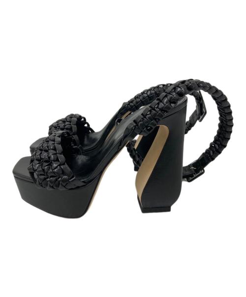 Si rossi（シーロッシ）Si rossi (シーロッシ) ヒールサンダル ブラック サイズ:36の古着・服飾アイテム