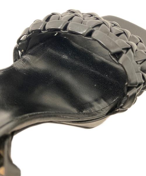 Si rossi（シーロッシ）Si rossi (シーロッシ) ヒールサンダル ブラック サイズ:36の古着・服飾アイテム