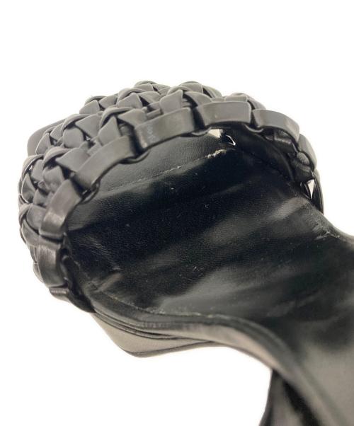 Si rossi（シーロッシ）Si rossi (シーロッシ) ヒールサンダル ブラック サイズ:36の古着・服飾アイテム