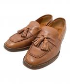 FRANCO BOSCHIフランコボスキ）の古着「タッセルローファー」｜ブラウン