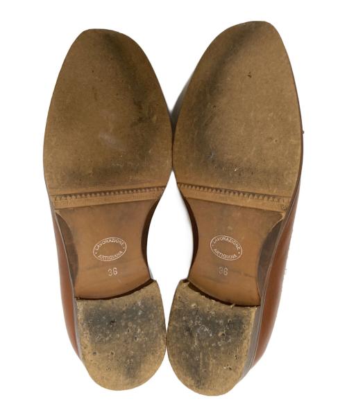 FRANCO BOSCHI（フランコボスキ）FRANCO BOSCHI (フランコボスキ) タッセルローファー ブラウン サイズ:36の古着・服飾アイテム