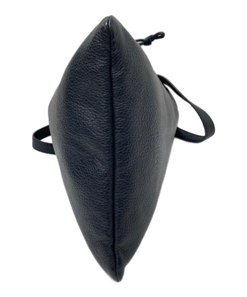 FUJITAKA（フジタカ）FUJITAKA (フジタカ) 2WAY レザー巾着ミニバッグ ブラック サイズ:下記参照の古着・服飾アイテム