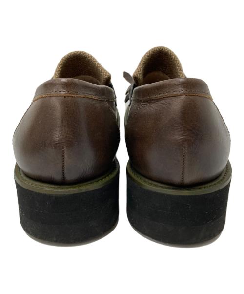 glamb（グラム）glamb (グラム) Shark sole loafers ブラウン サイズ:3の古着・服飾アイテム