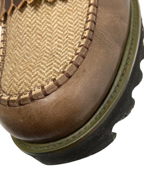 glamb（グラム）glamb (グラム) Shark sole loafers ブラウン サイズ:3の古着・服飾アイテム