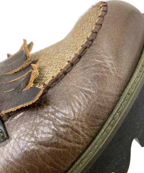 glamb（グラム）glamb (グラム) Shark sole loafers ブラウン サイズ:3の古着・服飾アイテム