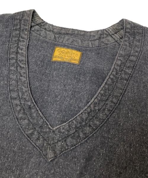 BROWN by 2-tacs（ブラウンバイツータックス）BROWN by 2-tacs (ブラウンバイツータックス) リネンシルク混ベスト グレー サイズ:下記参照の古着・服飾アイテム