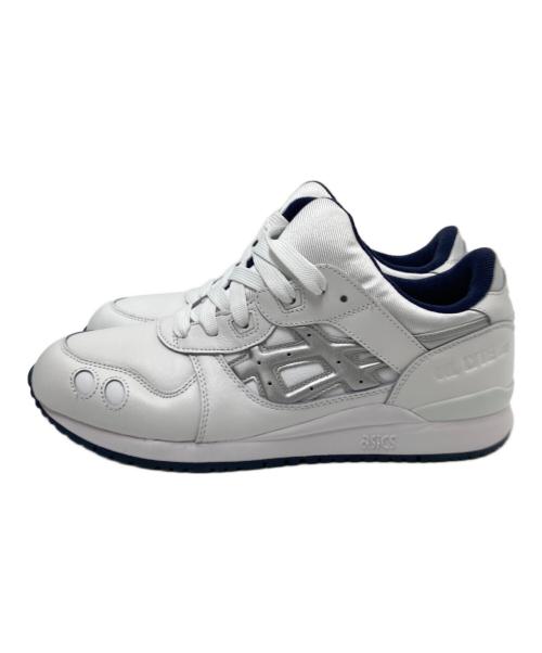 asics（アシックス）asics (アシックス) BEAMS (ビームス) Gel-Lyte III ホワイト×ネイビー サイズ:27.5㎝ 未使用品の古着・服飾アイテム