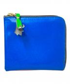 COMME des GARCONSコムデギャルソン）の古着「コンパクトコインケース」｜ブルー×レッド