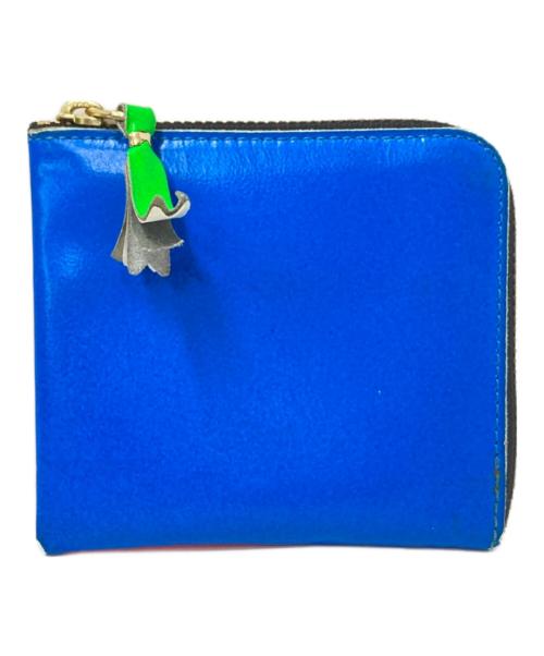 COMME des GARCONS（コムデギャルソン）COMME des GARCONS (コムデギャルソン) コンパクトコインケース ブルー×レッド サイズ:下記参照の古着・服飾アイテム