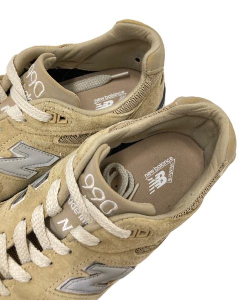 NEW BALANCE（ニューバランス）NEW BALANCE (ニューバランス) KITH (キス) 別注990ローカットスニーカー ベージュ サイズ:28.0cmの古着・服飾アイテム