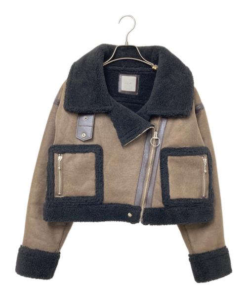 juemi（ジュエミ）juemi (ジュエミ) ムートンジャケット ブラウン サイズ:下記参照の古着・服飾アイテム