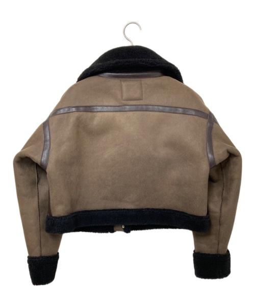 juemi（ジュエミ）juemi (ジュエミ) ムートンジャケット ブラウン サイズ:下記参照の古着・服飾アイテム