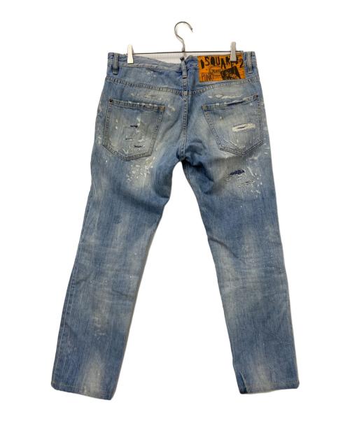DSQUARED2（ディースクエアード）DSQUARED2 (ディースクエアード) SKATER JEANS インディゴ サイズ:50の古着・服飾アイテム