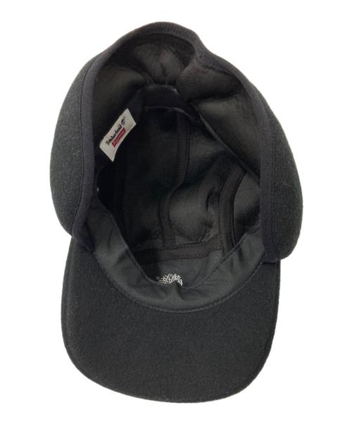 Timberland（ティンバーランド）Timberland (ティンバーランド) SUPREME (シュプリーム) Earflap Camp Cap ブラック サイズ:下記参照の古着・服飾アイテム