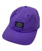 stussyステューシー）の古着「ロゴキャップ」｜パープル