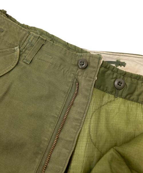 US ARMY（ユーエスアーミー）US ARMY (ユーエスアーミー) M-65フィールドパンツ/ライナーパンツセット オリーブ サイズ:MEDIUM REGULARの古着・服飾アイテム