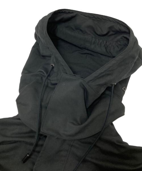 THE RERACS（ザ リラクス）THE RERACS (ザ リラクス) ドロップショルダー モッズコート 2 ブラック サイズ:34の古着・服飾アイテム