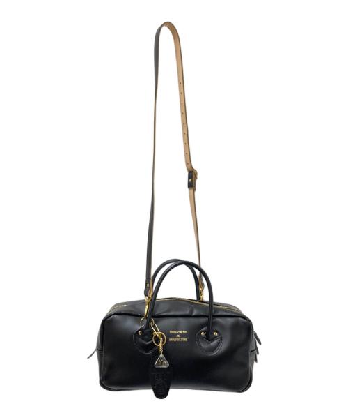 YOUNG & OLSEN The DRYGOODS STORE（ヤングアンドオルセン ザ ドライグッズストア）YOUNG & OLSEN The DRYGOODS STORE (ヤングアンドオルセン ザ ドライグッズストア) CHARM WIDE BOTTLE BAG ブラック サイズ:下記参照の古着・服飾アイテム