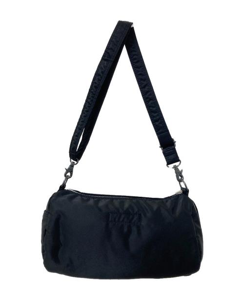 PORTER（ポーター）PORTER (ポーター) 丸形ショルダーバッグ ブラックの古着・服飾アイテム