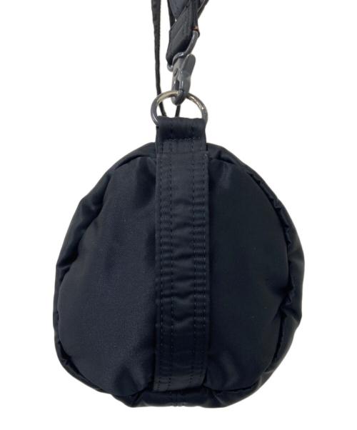 PORTER（ポーター）PORTER (ポーター) 丸形ショルダーバッグ ブラックの古着・服飾アイテム