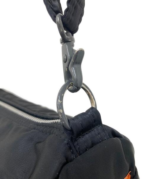 PORTER（ポーター）PORTER (ポーター) 丸形ショルダーバッグ ブラックの古着・服飾アイテム