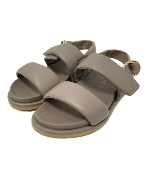 Odette e Odile（オデットエオディール）Odette e Odile (オデットエオディール) ヴィブラムサムループサンダル ベージュ サイズ:下記参照の古着・服飾アイテム