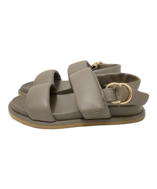 Odette e Odile（オデットエオディール）Odette e Odile (オデットエオディール) ヴィブラムサムループサンダル ベージュ サイズ:下記参照の古着・服飾アイテム