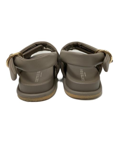 Odette e Odile（オデットエオディール）Odette e Odile (オデットエオディール) ヴィブラムサムループサンダル ベージュ サイズ:下記参照の古着・服飾アイテム