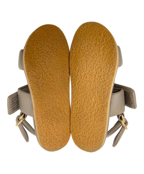 Odette e Odile（オデットエオディール）Odette e Odile (オデットエオディール) ヴィブラムサムループサンダル ベージュ サイズ:下記参照の古着・服飾アイテム