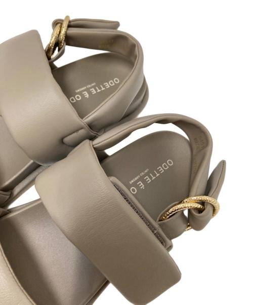Odette e Odile（オデットエオディール）Odette e Odile (オデットエオディール) ヴィブラムサムループサンダル ベージュ サイズ:下記参照の古着・服飾アイテム
