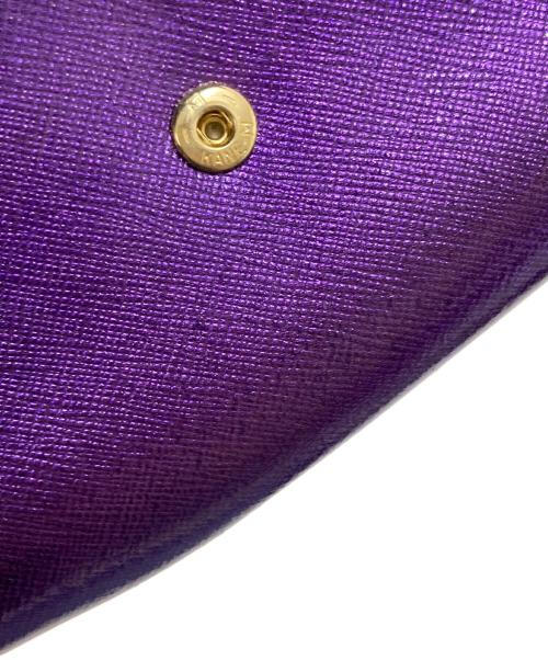 Kate Spade（ケイトスペード）Kate Spade (ケイトスペード) メタリックショルダーバッグ パープル サイズ:下記参照の古着・服飾アイテム