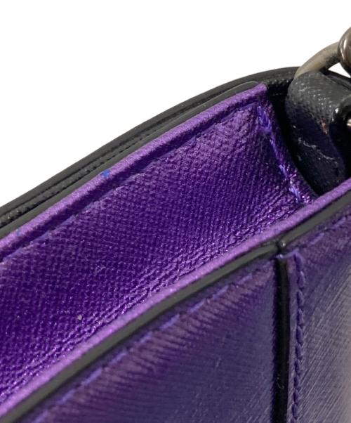 Kate Spade（ケイトスペード）Kate Spade (ケイトスペード) メタリックショルダーバッグ パープル サイズ:下記参照の古着・服飾アイテム