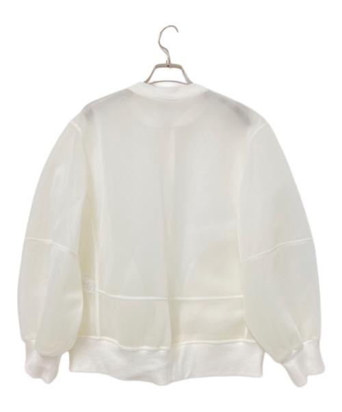 Dignite collier（ディニテ コリエ）Dignite collier (ディニテ コリエ) シアーダンボールブルゾン ホワイト サイズ:Fの古着・服飾アイテム