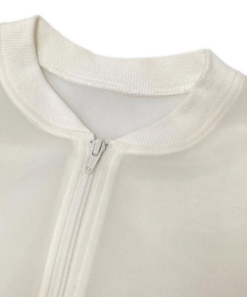 Dignite collier（ディニテ コリエ）Dignite collier (ディニテ コリエ) シアーダンボールブルゾン ホワイト サイズ:Fの古着・服飾アイテム