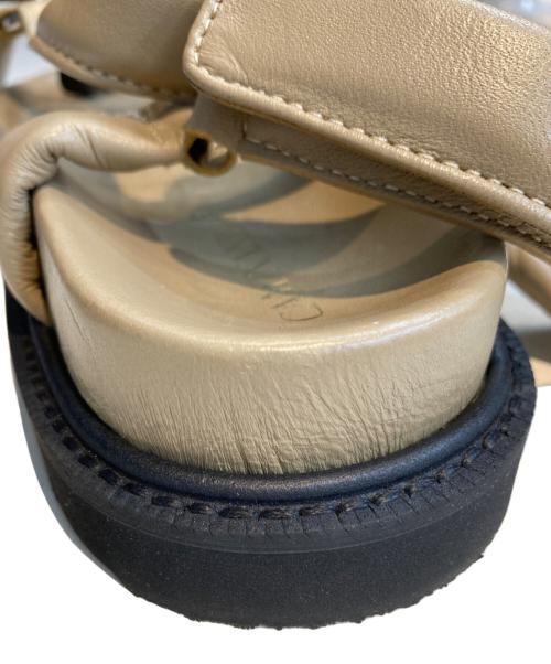 Caminando（カミナンド）Caminando (カミナンド) サンダル ベージュ サイズ:7の古着・服飾アイテム