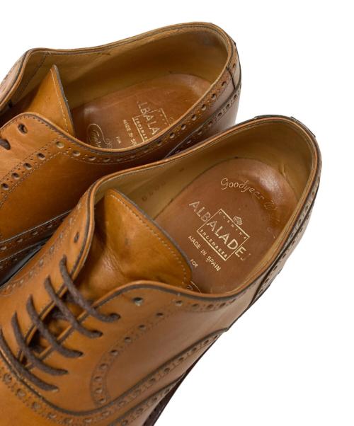 ALBALADEJO（アルバラデホ）ALBALADEJO (アルバラデホ) ドレスシューズ ブラウン サイズ:6の古着・服飾アイテム