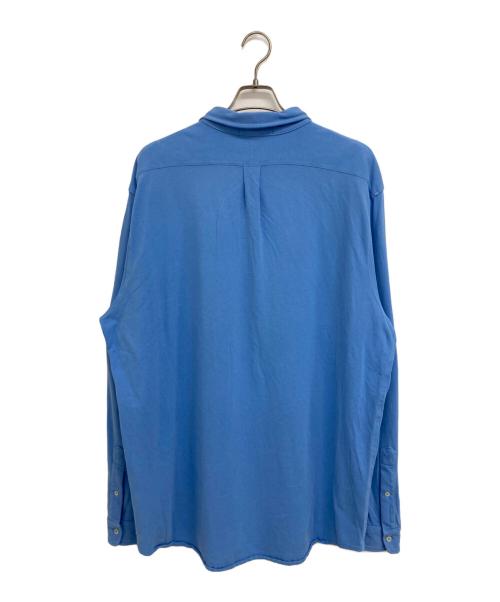 RALPH LAUREN（ラルフローレン）RALPH LAUREN (ラルフローレン) 鹿の子ボタンダウンシャツ ブルー サイズ:XXLの古着・服飾アイテム